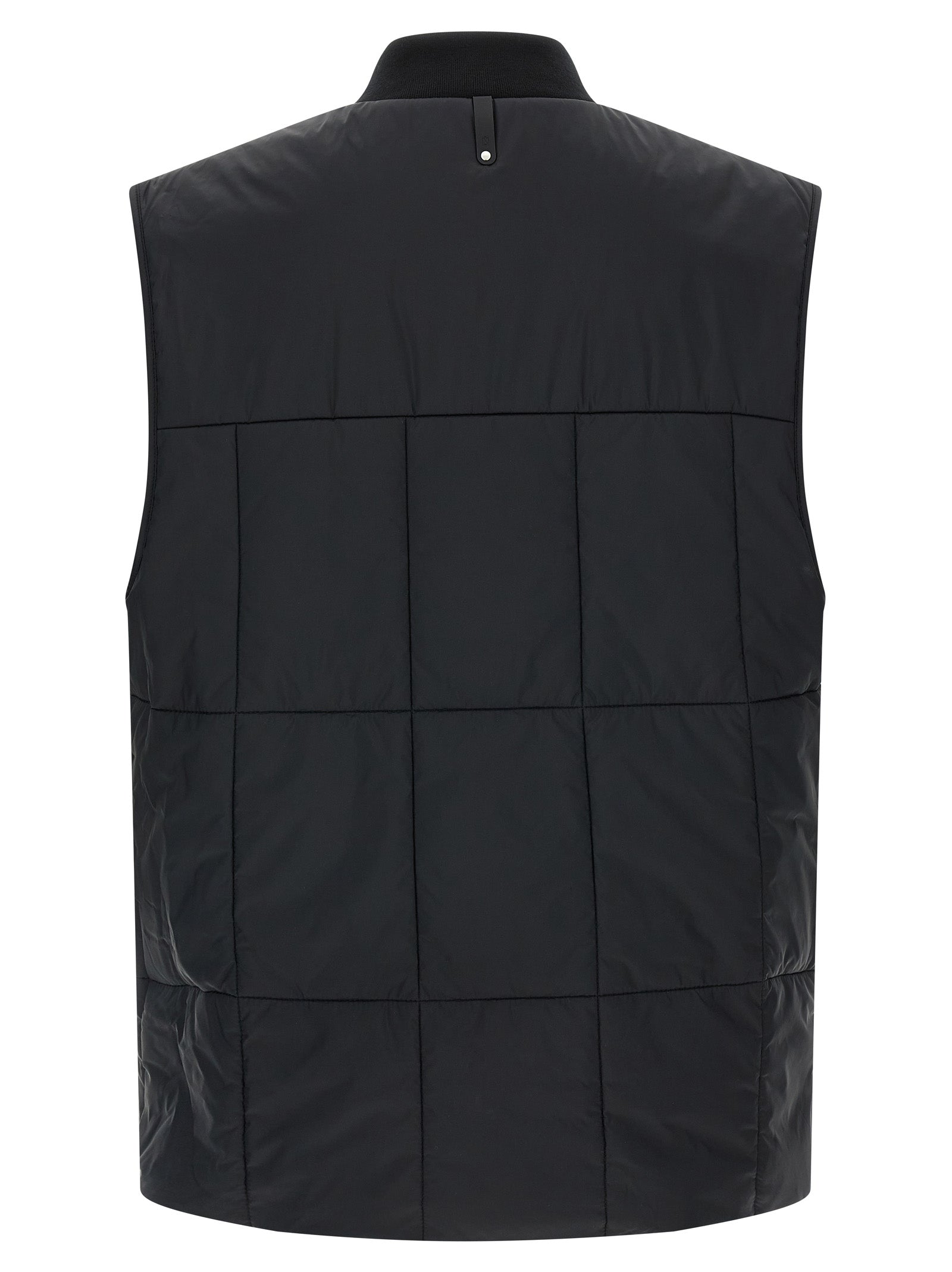 Vest by Mackage for men in nylon & silicone black & silver features a enviable silhouette, elegantly detailed with a enviable and functional for a enviable finish.