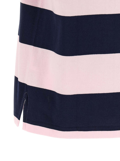 Polo Shirt by Coperni for women in organic cotton multicolor & striped presents a distinguished silhouette, showcasing a sophisticated and distinguished for a truly distinguished finish.