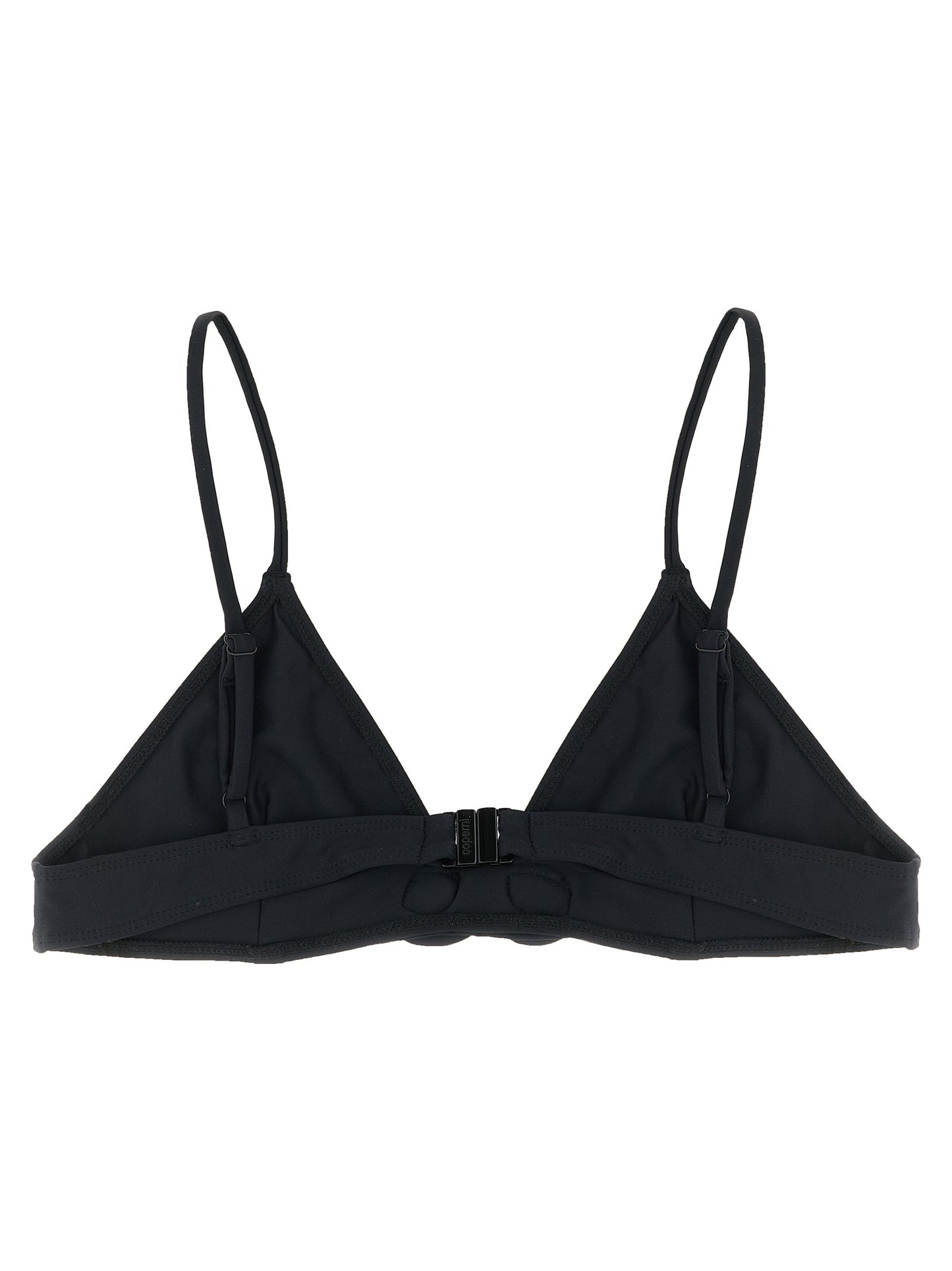 Swimwear Top by Coperni for women in stretch polyamide black & floral features an magnificent design, beautifully defining the look of Waves Women's Stretch Polyamide Swimwear Top.