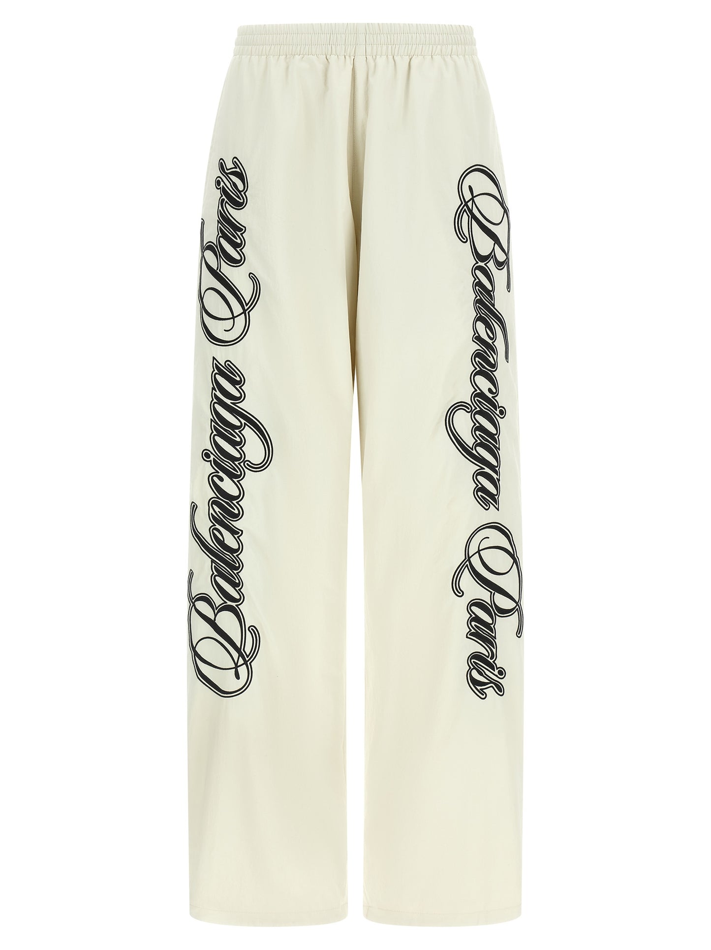 Activewear Pants by Balenciaga for women in nylon canvas multicolor features an versatile silhouette, integrating performance-ready with a versatile straight-leg & athletic, long, and .