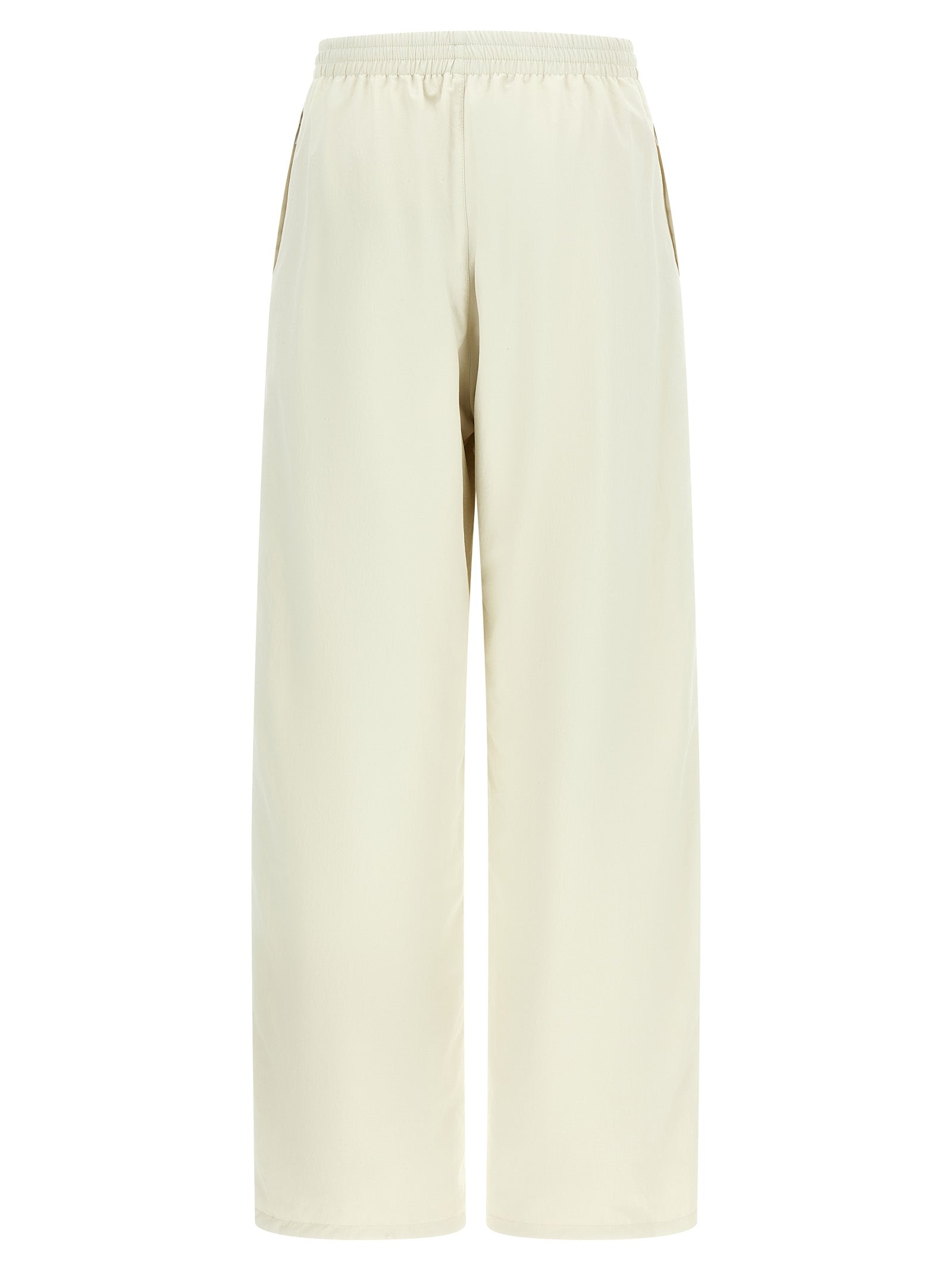 Activewear Pants by Balenciaga for women in nylon canvas multicolor features an streamlined design with , highlighting a streamlined straight-leg & athletic and long cut with a comfortable .