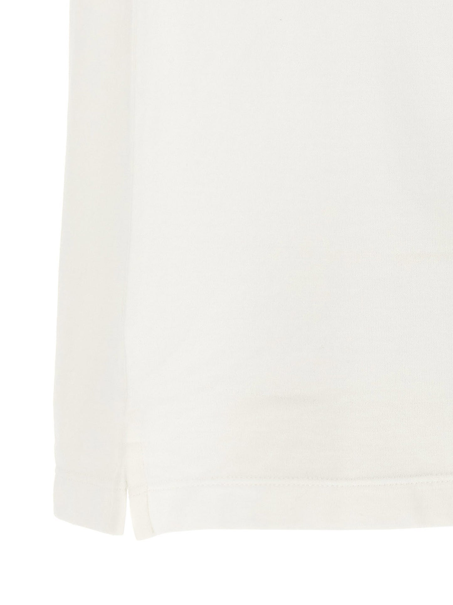 T-Shirt by ZANONE for men in cotton white showcases a dramatic silhouette, elegantly detailed with a dramatic and for a truly dramatic finish.