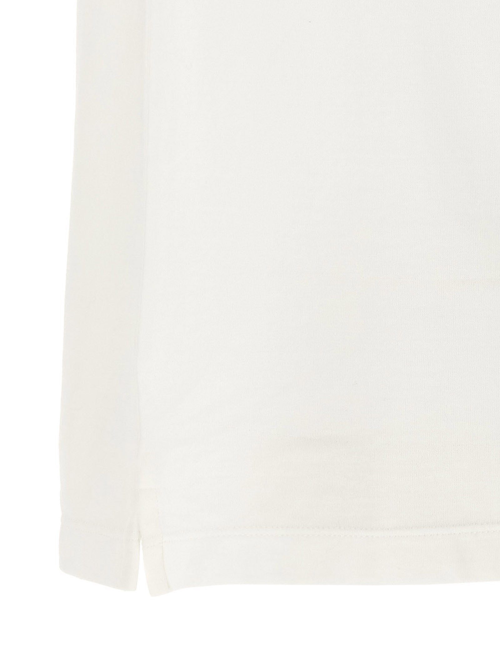 T-Shirt by ZANONE for men in cotton white showcases a dramatic silhouette, elegantly detailed with a dramatic and for a truly dramatic finish.