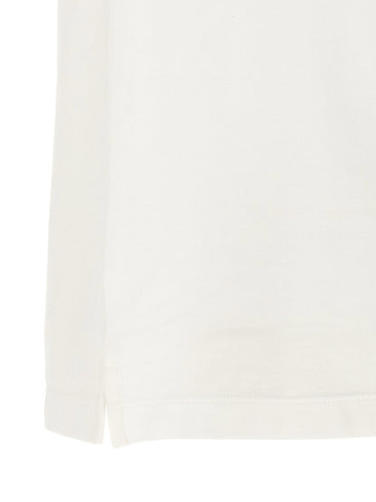 T-Shirt by ZANONE for men in cotton white showcases a dramatic silhouette, elegantly detailed with a dramatic and for a truly dramatic finish.