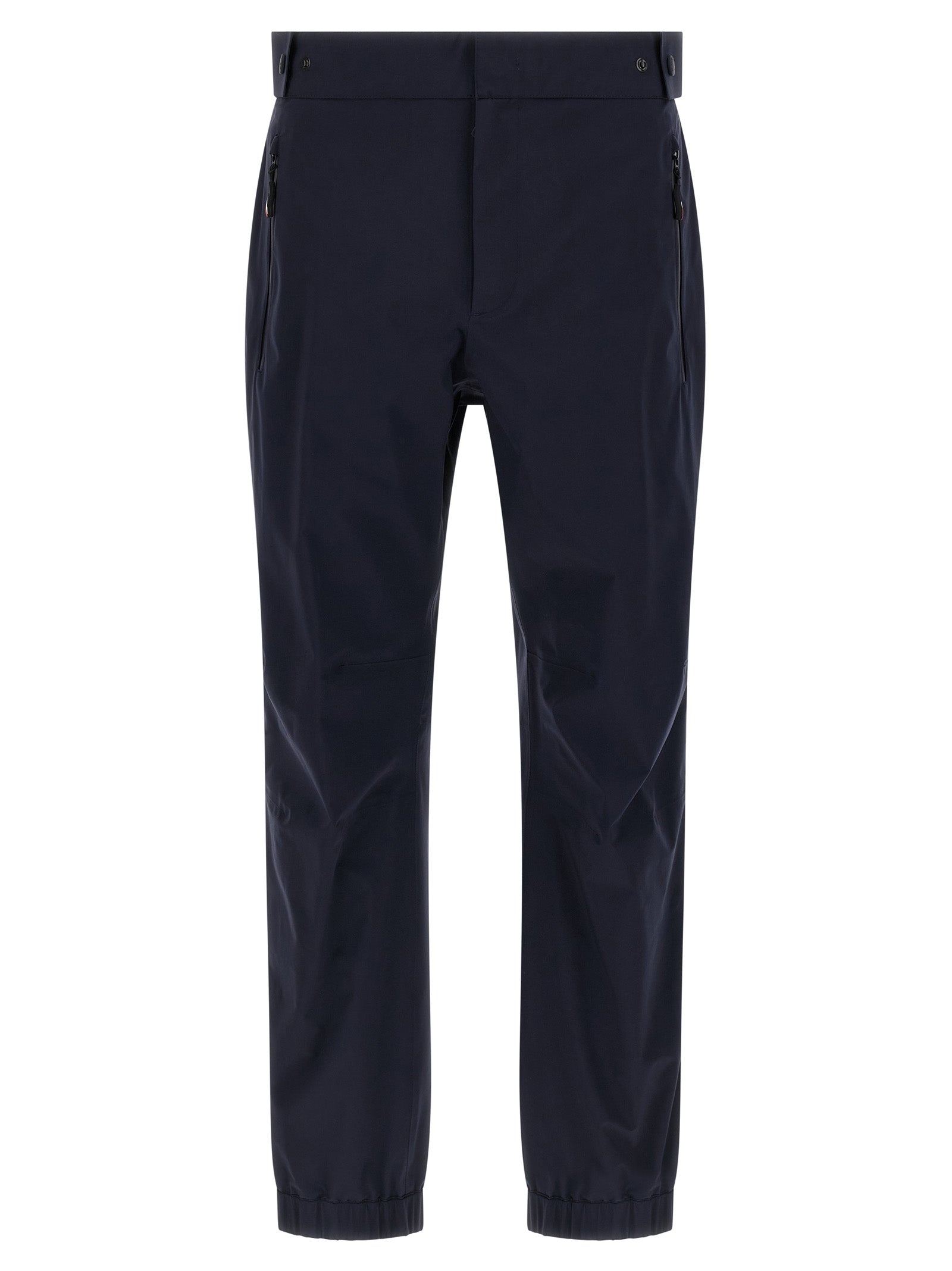 Joggers by Moncler Grenoble for men in polyamide blue features an sophisticated and with a precise long, creating a sophisticated and sophisticated silhouette.