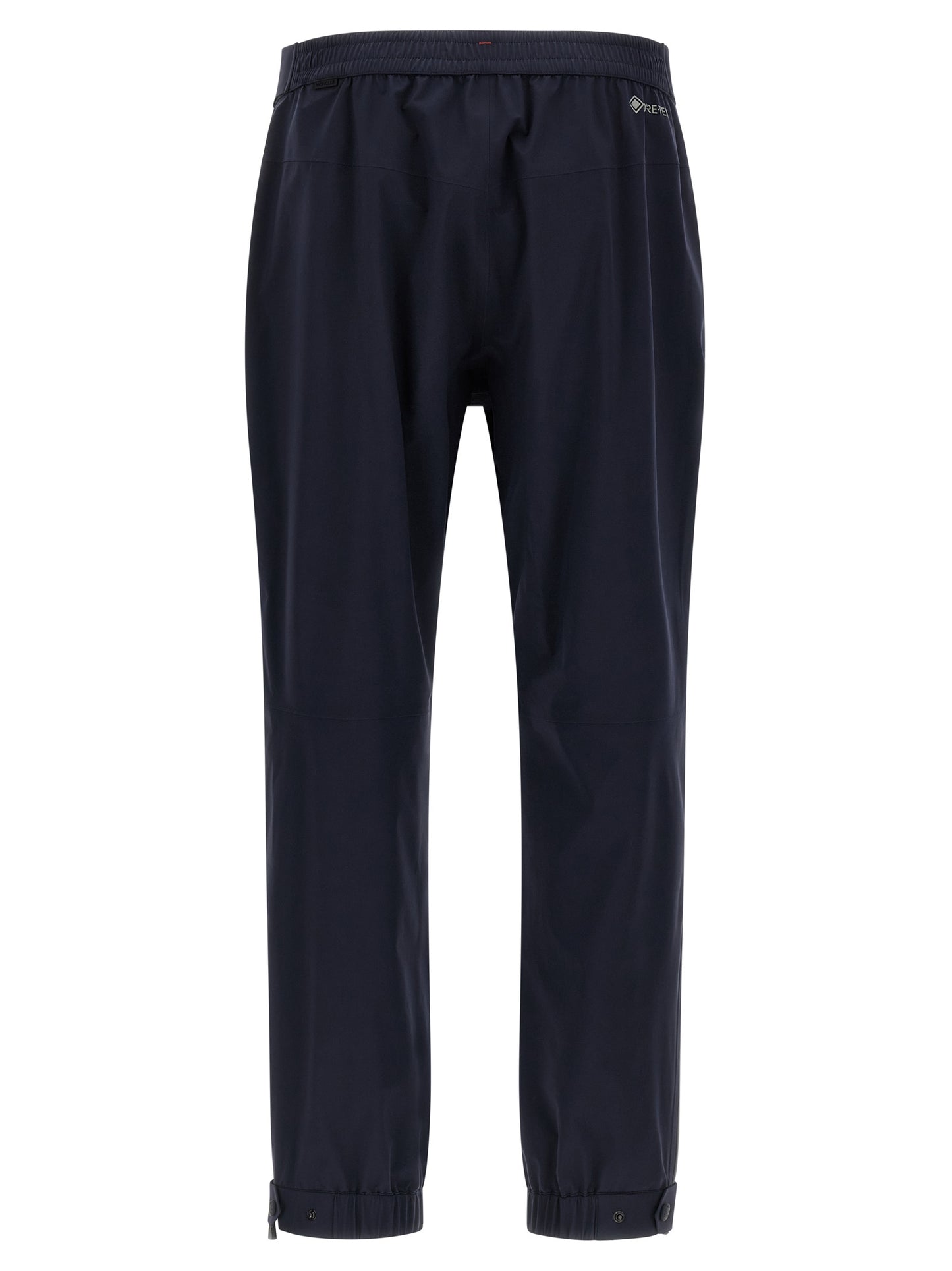 Joggers by Moncler Grenoble for men in polyamide blue features an refined tailoring silhouette, showcasing a premium with a and long cut for a refined tailoring look.