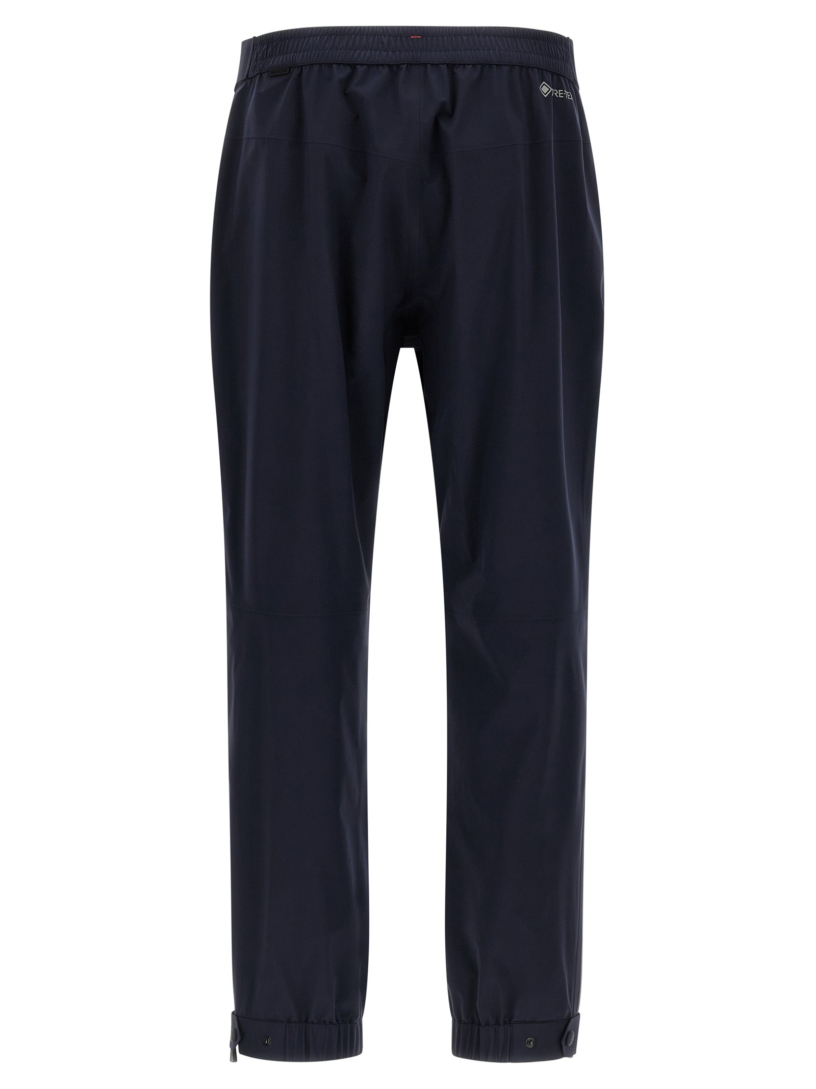 Joggers by Moncler Grenoble for men in polyamide blue features an refined tailoring silhouette, showcasing a premium with a and long cut for a refined tailoring look.