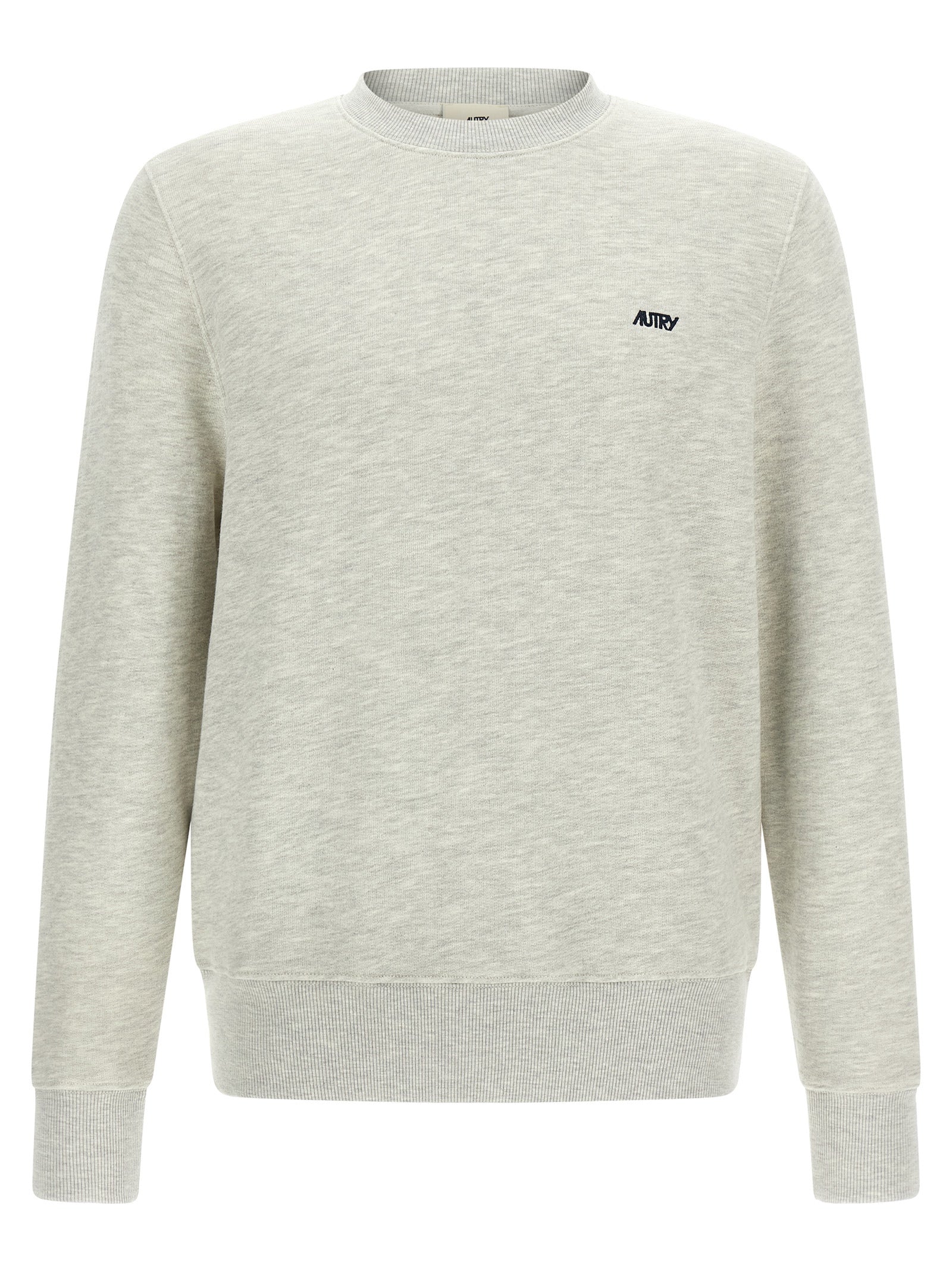 Sweatshirt by Autry for men in cotton polyester gray features an magnificent silhouette, showcasing a sophisticated crew neckline and long-sleeve detail for a truly magnificent finish.