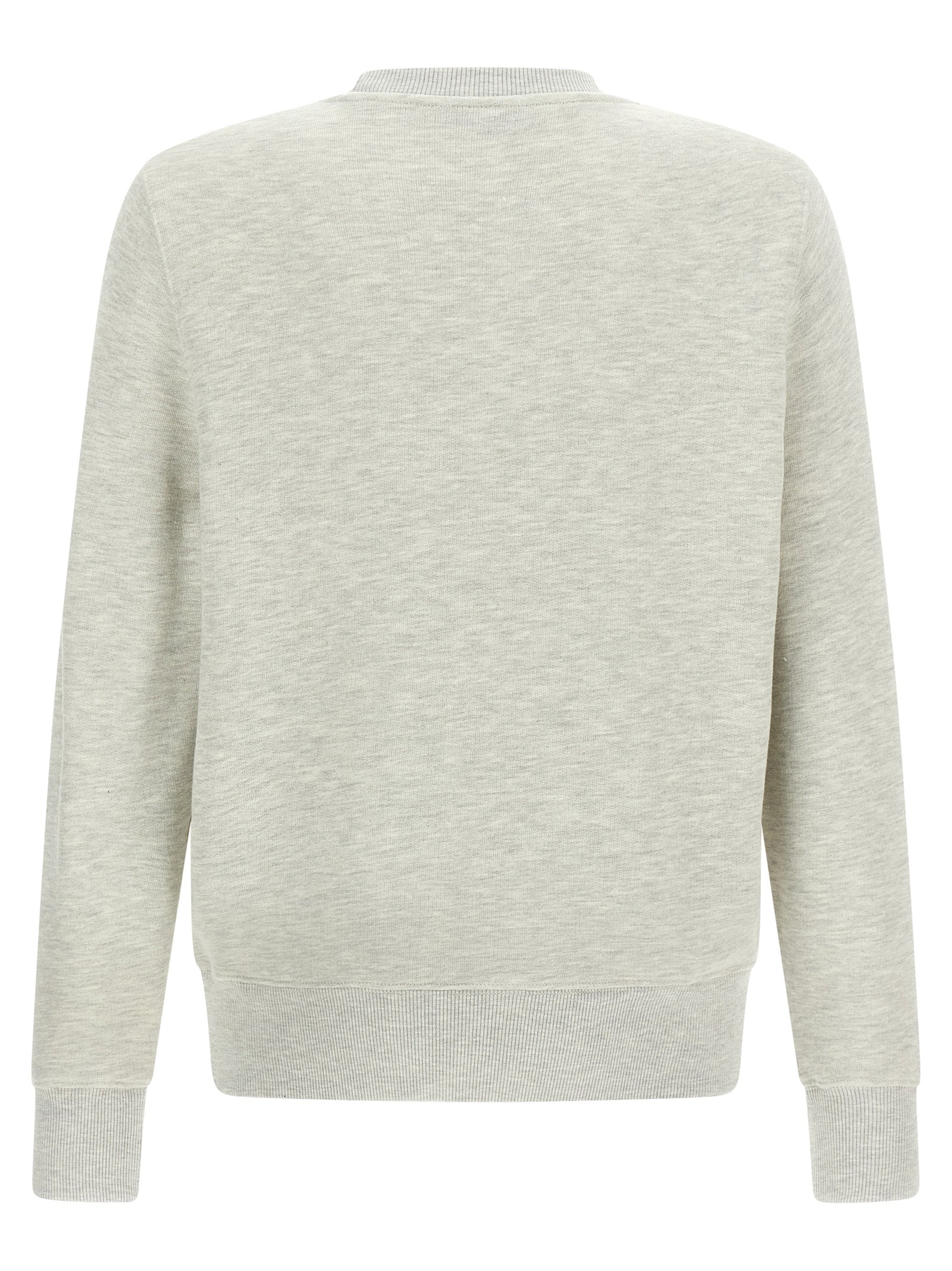 Sweatshirt by Autry for men in cotton polyester gray features a unrivaled silhouette with a refined crew neckline and unrivaled detailing for a sophisticated look.