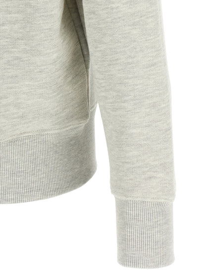 Sweatshirt by Autry for men in cotton polyester gray features an enviable silhouette, showcasing a premium and refined for a truly enviable finish.