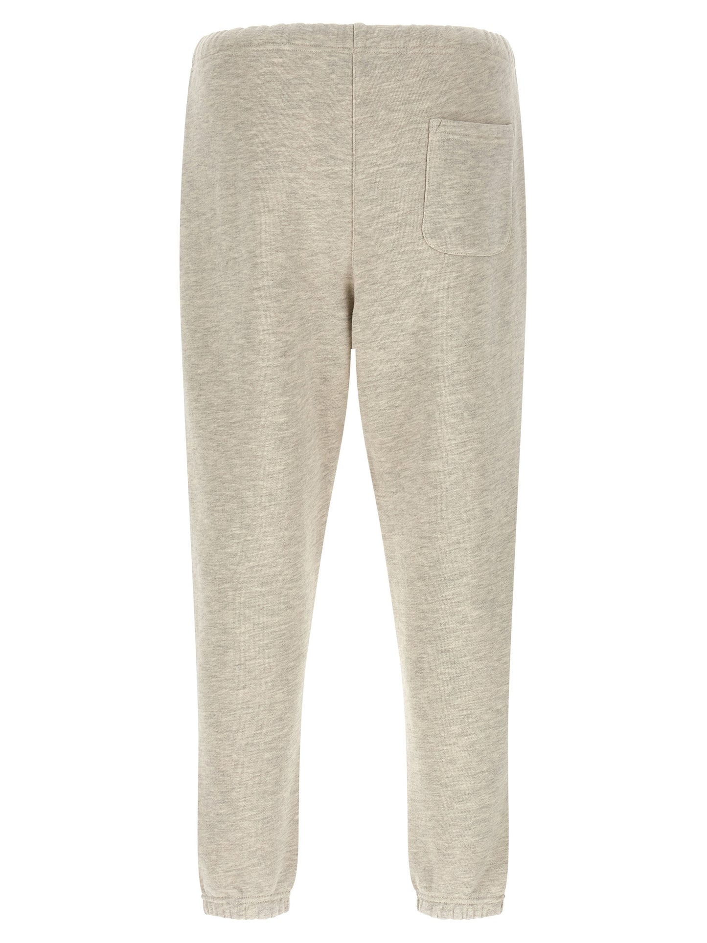 Joggers by Autry for men in cotton polyester gray features a refined silhouette with a refined straight-leg, defined by a and a refined long for a refined finish.