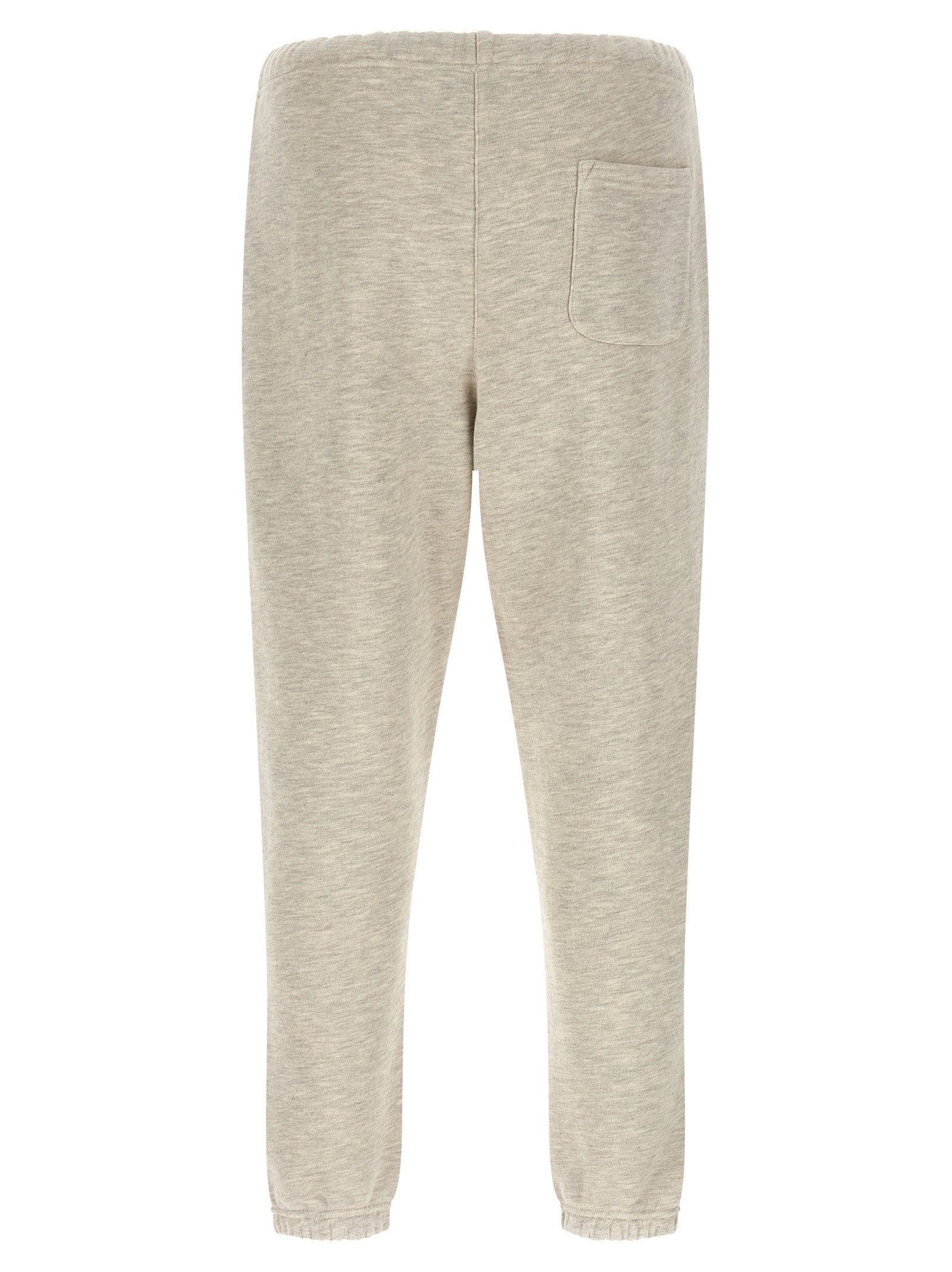 Joggers by Autry for men in cotton polyester gray features a refined silhouette with a refined straight-leg, defined by a and a refined long for a refined finish.