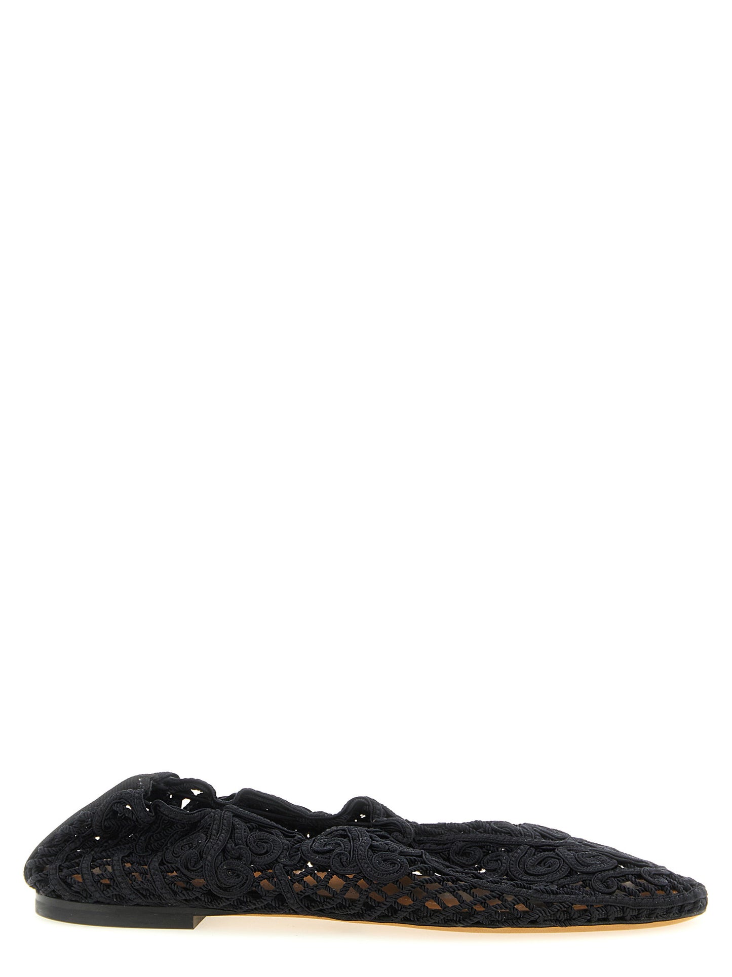 Ballet Flat Shoes by ODISSI for women in polyester leather & cotton black & natural showcases a enchanting silhouette as part of the Women's Polyester Leather & Cotton Ballet Flat Shoes collection, defined by a enchanting and for a enchanting look.