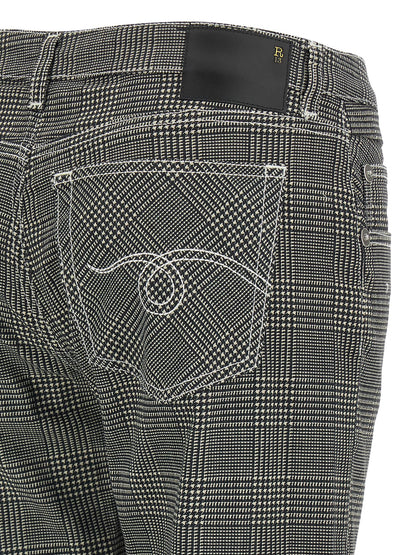 R13 Bicolor Cotton Casual Pants