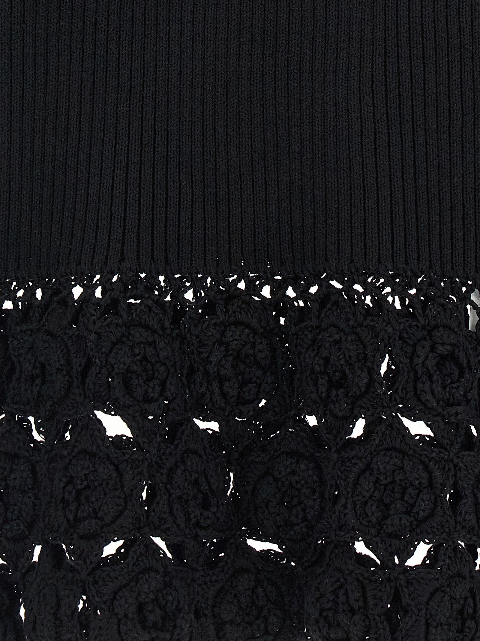Vest by Ganni for women in organic cotton & polyamide black features an contemporary silhouette, showcasing refined and a contemporary for a sophisticated layered look.