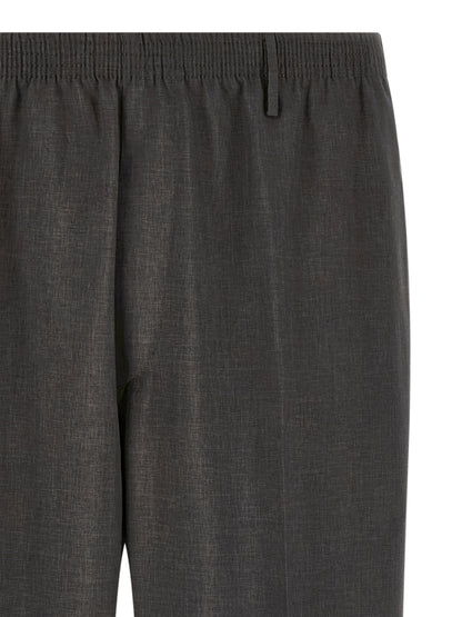 Casual Pants by CELLAR DOOR for men in polyester gray features an sophisticated and straight-leg with a precise long, creating a sophisticated and sophisticated silhouette.