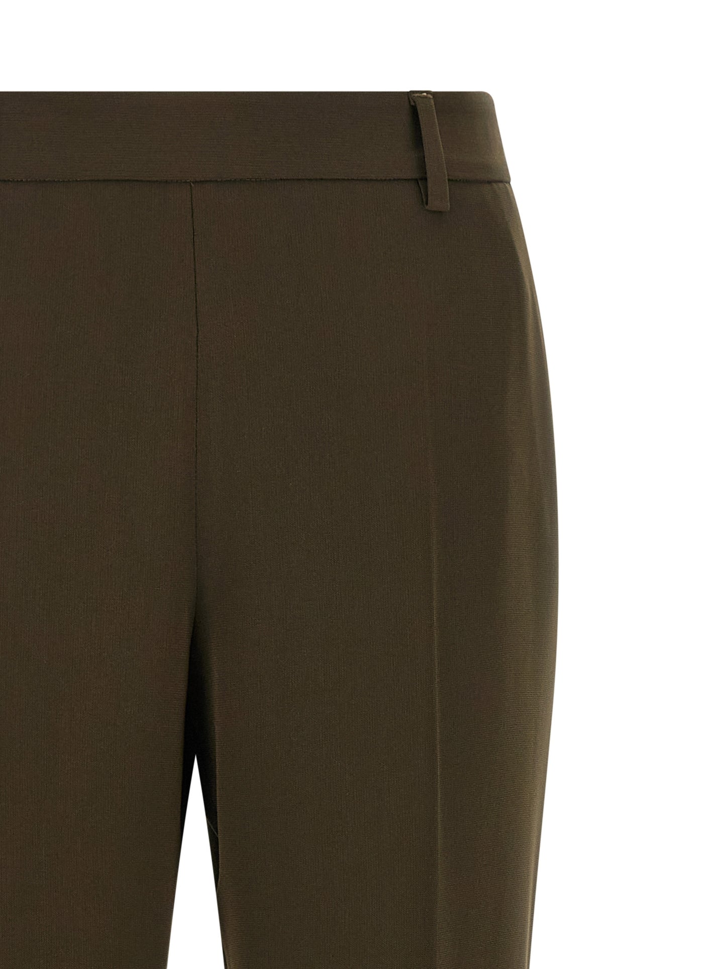 Casual Pants by Alberto Biani for women in polyester crepe bicolour & green presents a refined pantology silhouette, artfully defined by a refined pantology straight-leg, long, and a sophisticated .