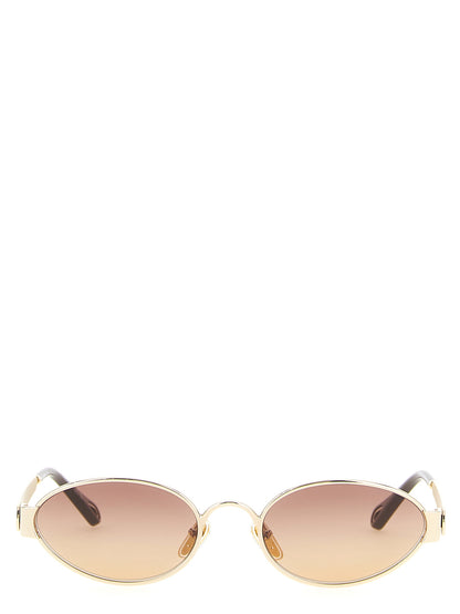 Sunglasses by Chloé for women in cotton twill multicolor features an effortlessly chic with multicolor coloured frame detailing and for a effortlessly chic aesthetic.