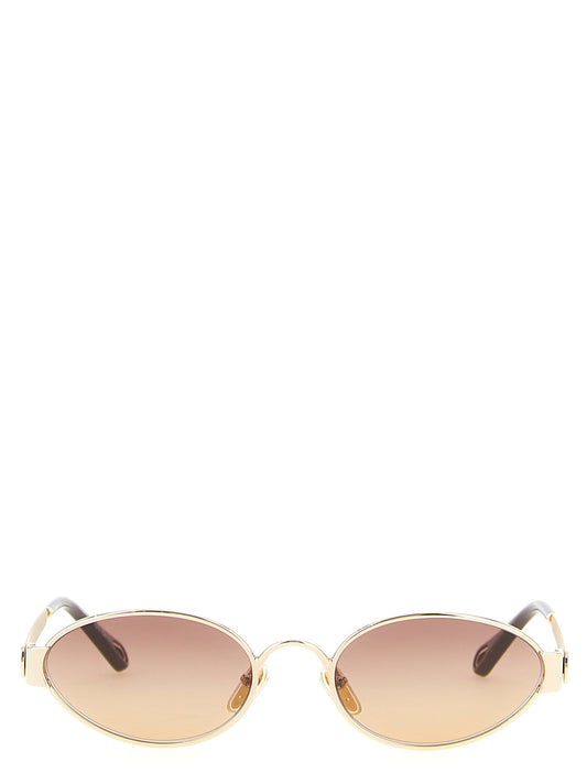 Sunglasses by Chloé for women in cotton twill multicolor features an effortlessly chic with multicolor coloured frame detailing and for a effortlessly chic aesthetic.