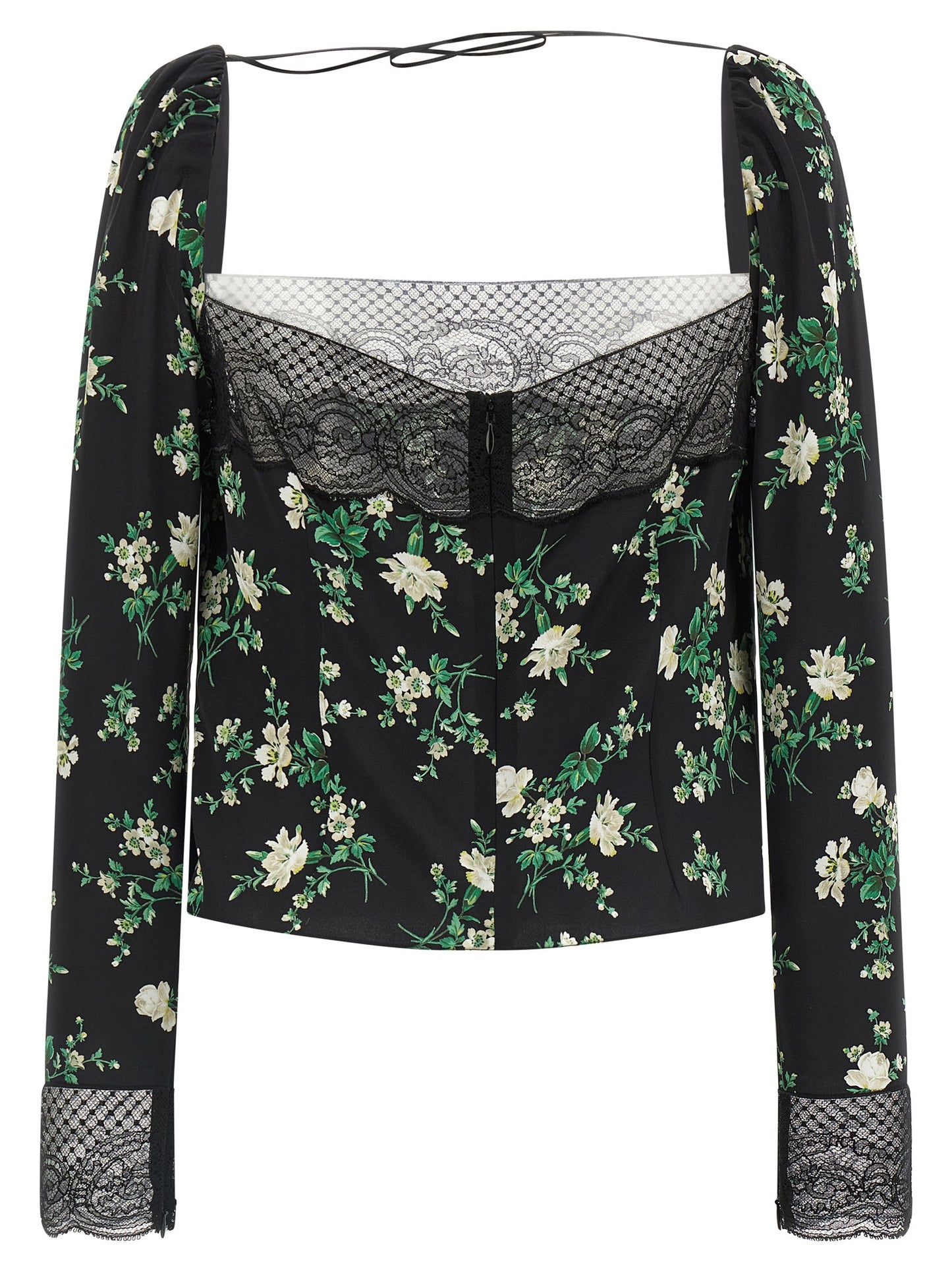 Tank Top by Dolce & Gabbana for women in viscose silk & polyamide black, transparent & print showcases a sumptuous silhouette, artfully detailed with a sumptuous and for a truly sumptuous finish.