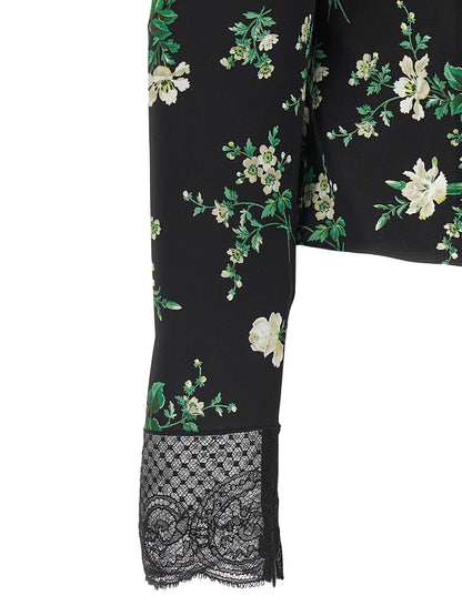 Tank Top by Dolce & Gabbana for women in viscose silk & polyamide black, transparent & print showcases a meticulous silhouette, artfully finished with a meticulous and for a sophisticated, meticulous look.