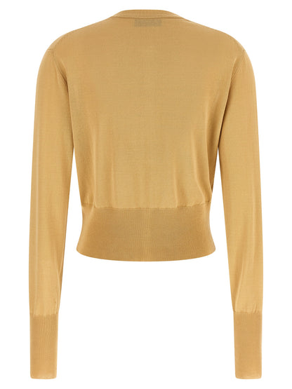 Vivienne Westwood Beige Cotton Cardigan