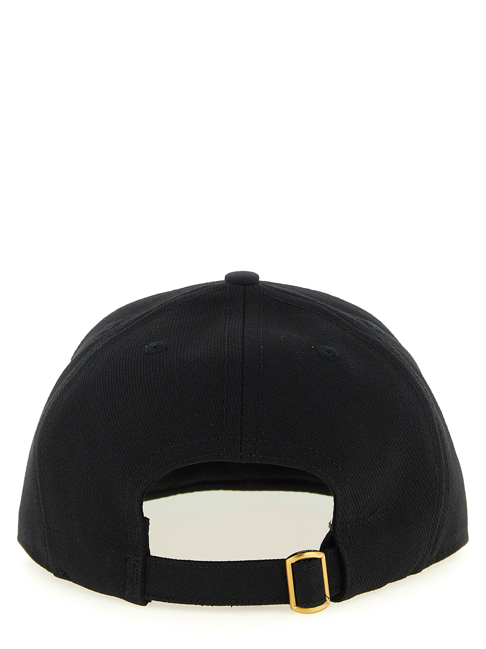 Baseball Cap by WILLY CHAVARRIA for men in polyester black presents a distinguished silhouette from the Polyester Baseball Cap collection, showcasing a distinguished finish with refined distinguished details.