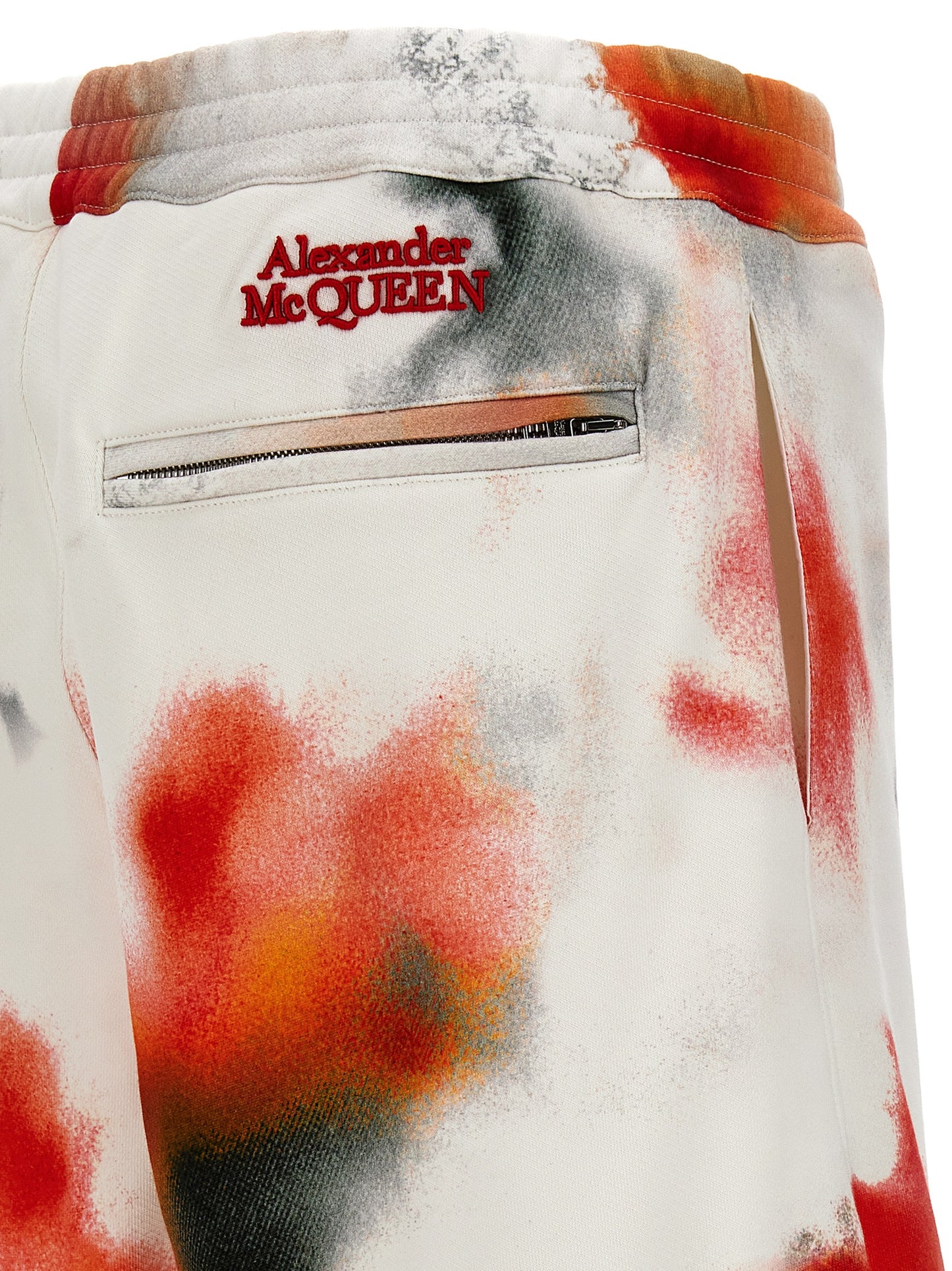 Bermuda Shorts by Alexander McQueen for men in cotton multicolor, signature & print features an nuanced silhouette, showcasing a nuanced with a short cut and for a sophisticated, premium finish.