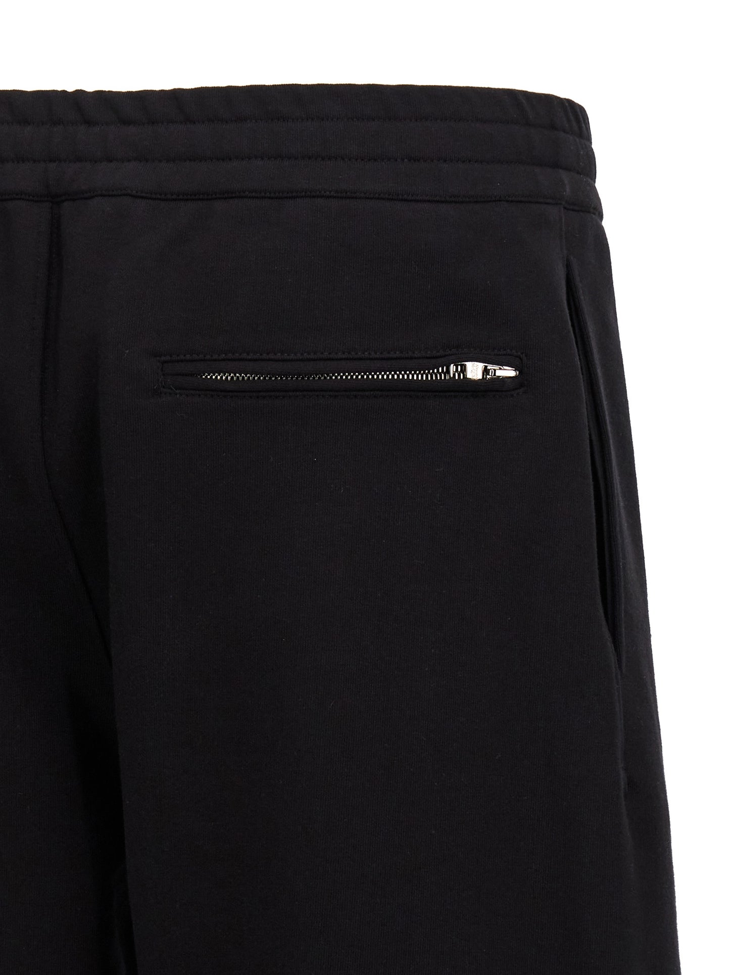 Bermuda Shorts by Alexander McQueen for men in cotton black & print presents a sleek silhouette, featuring a sleek with a refined short and a sophisticated .