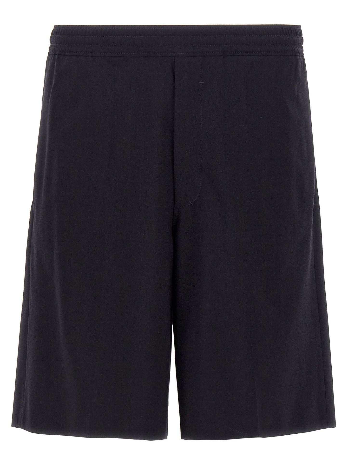 Bermuda Shorts by Givenchy for men in polyamide & wool blue features an nuanced silhouette, showcasing a nuanced with a short cut and for a sophisticated, premium finish.