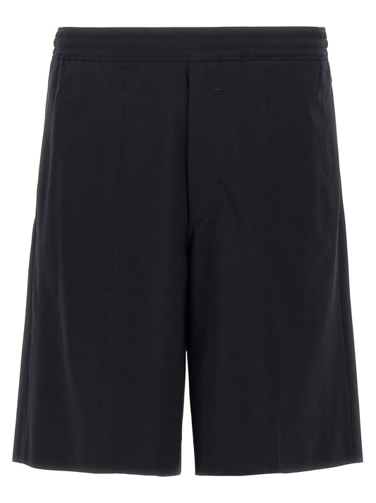 Bermuda Shorts by Givenchy for men in polyamide & wool blue features an nuanced silhouette, showcasing a nuanced with a short cut and for a sophisticated, premium finish.