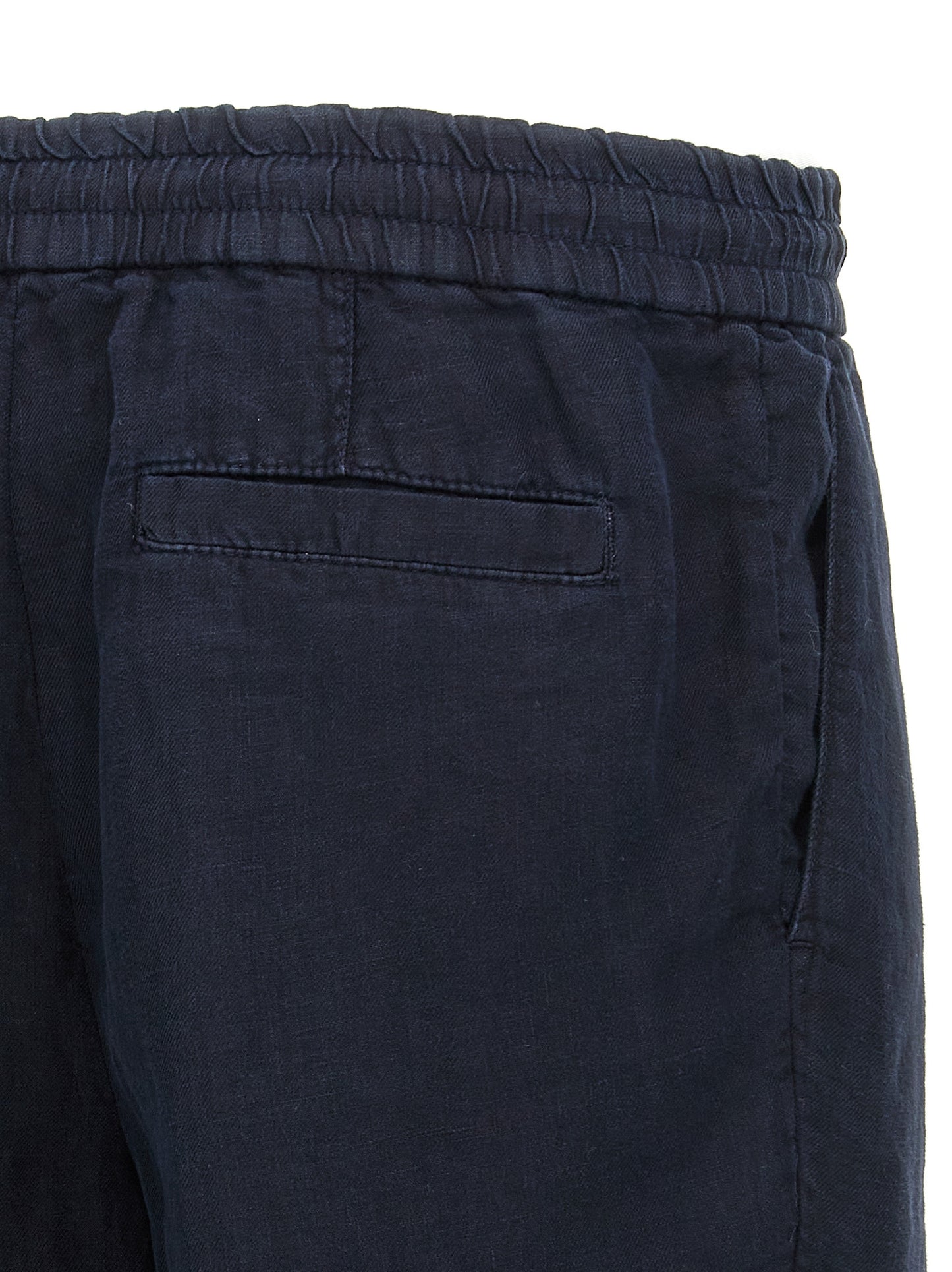Brunello Cucinelli Men's Relaxed Fit Linen Bermuda Shorts - Blue