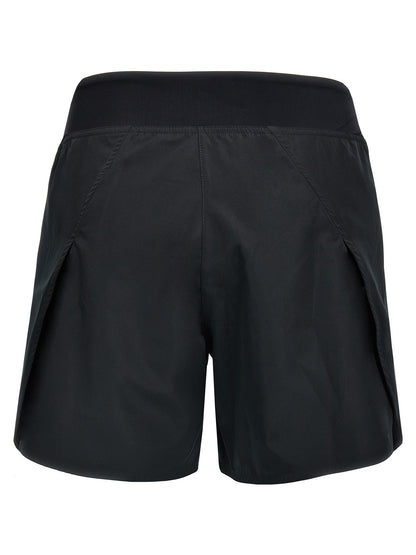 Jil Sander Women's Polyester Bermuda Shorts - Black Print