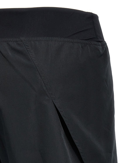 Jil Sander Women's Polyester Bermuda Shorts - Black Print