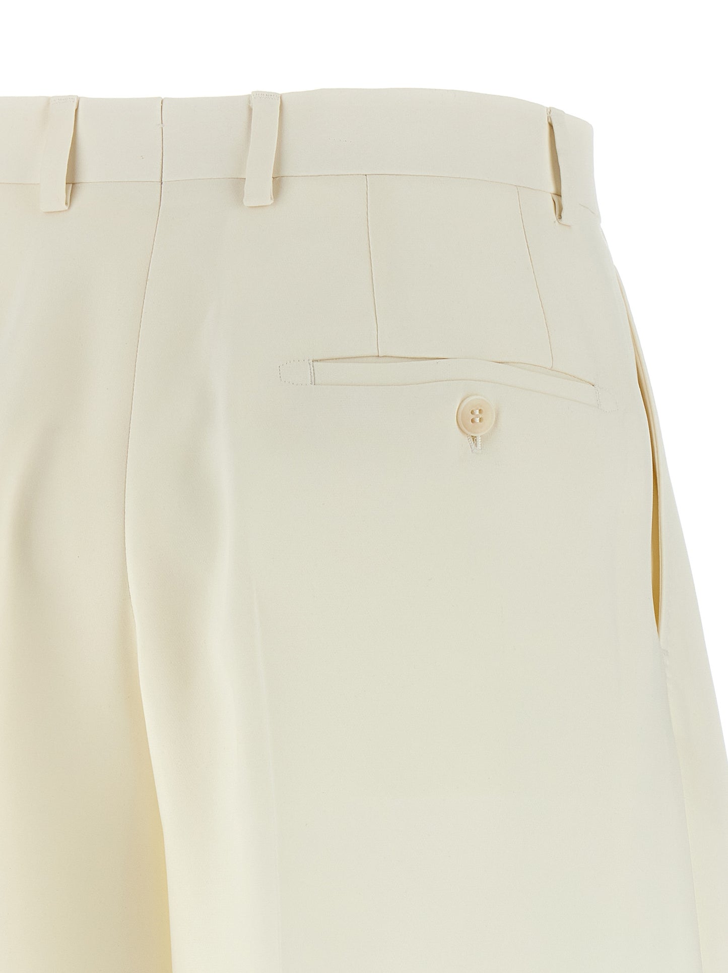 Bermuda Shorts by Brioni for women in silk white features a eye catching and short with a eye catching .