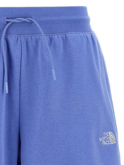 The North Face Women's Cotton Polyester Bermuda Shorts - Light Blue