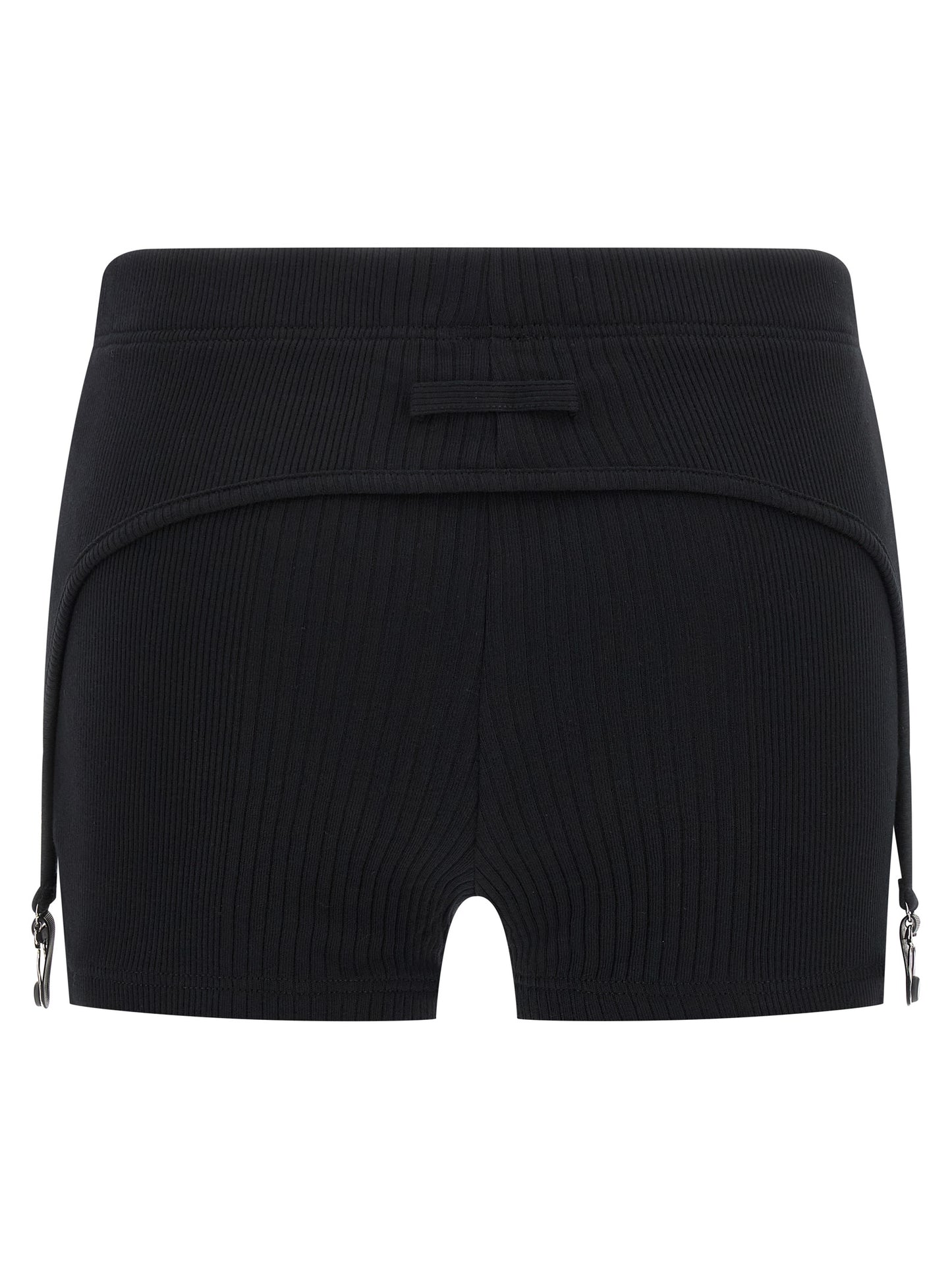 Bermuda Shorts by Jean Paul Gaultier for women in cotton black features a eye catching and short with a eye catching .
