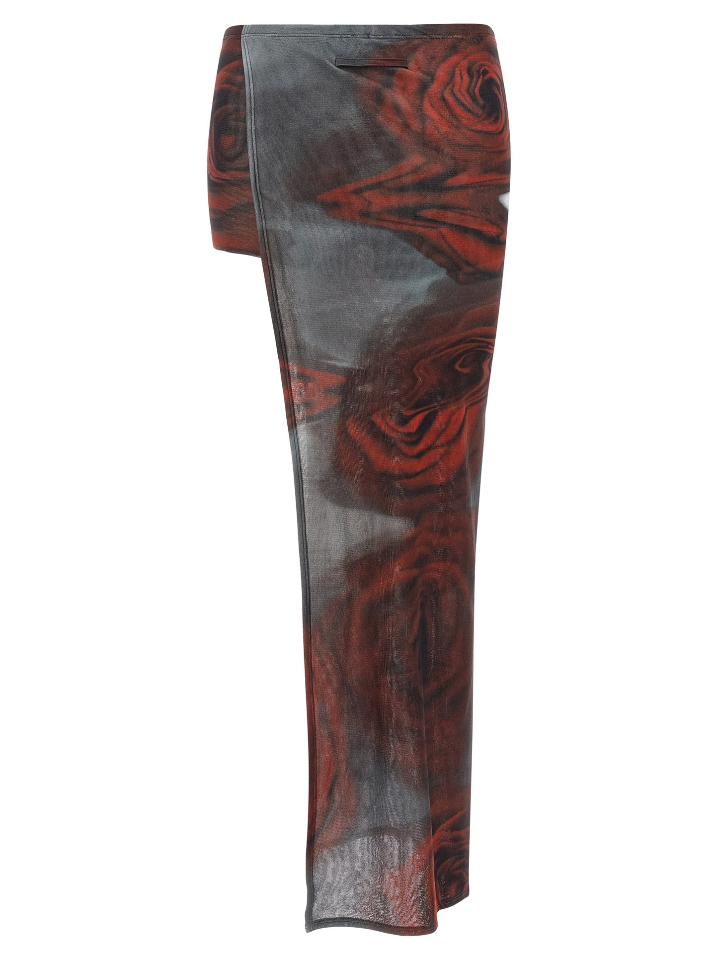 Bermuda Shorts by Jean Paul Gaultier for women in polyamide multicolor, red, transparent & print features an nuanced silhouette, showcasing a nuanced wide with a short cut and for a sophisticated, premium finish.