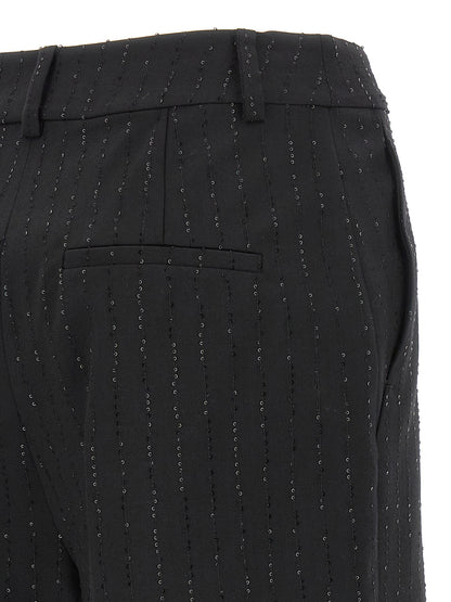 Bermuda Shorts by Max Mara for women in polyamide virgin wool & sequins black features a eye catching and short with a eye catching .