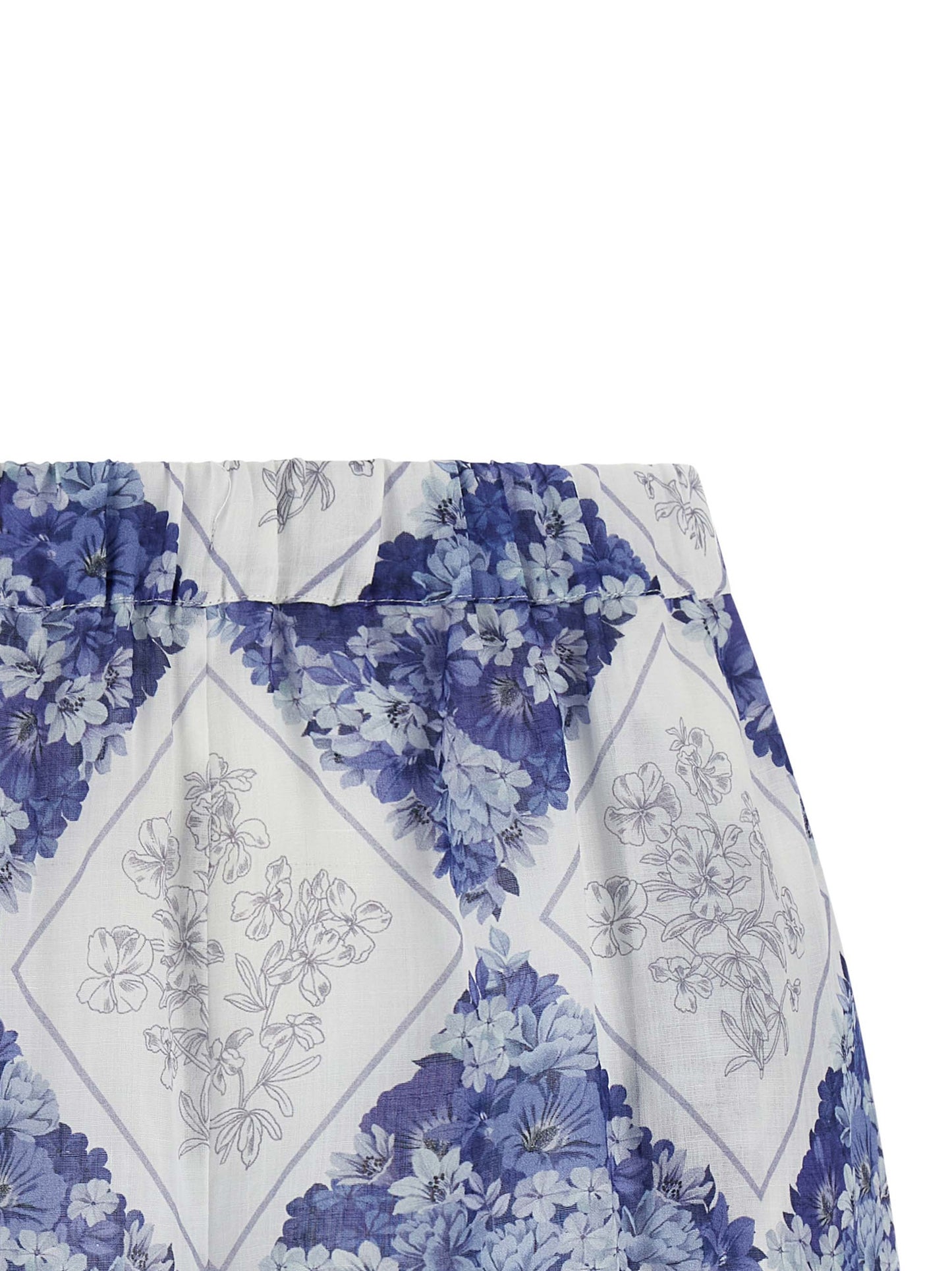 Bermuda Shorts by Twinset for women in ramie rayon & leather blue, patterned, floral & print showcases a on trend silhouette, featuring a tailored with a classic short and sophisticated for a on trend finish.