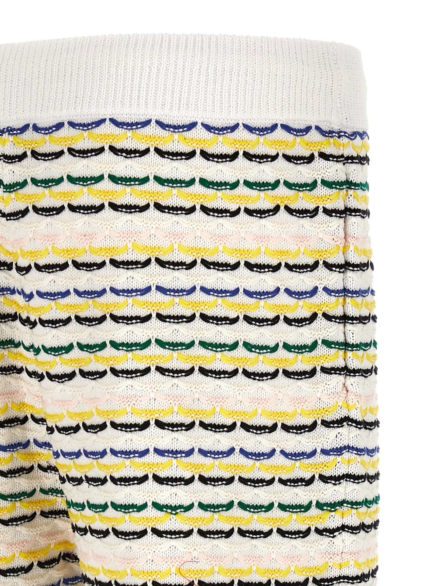 Bermuda Shorts by Casablanca for men in cotton multicolor features a sartorial silhouette, showcasing a sartorial and short with a sophisticated for a sartorial look.