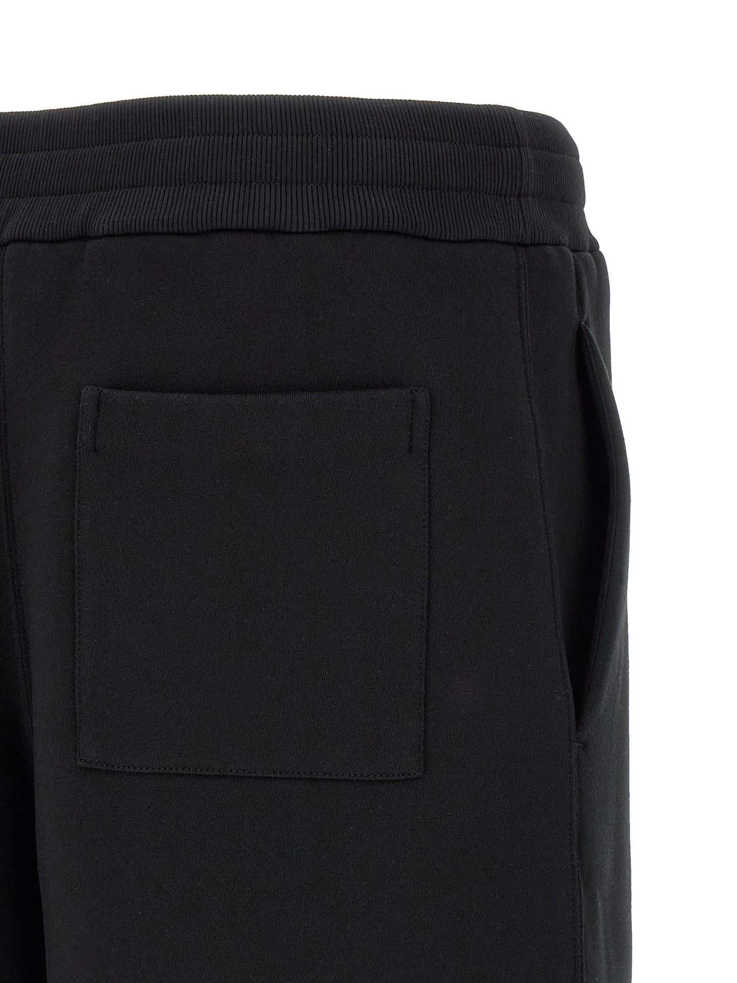 Jil Sander Men's Wide Cotton Bermuda Shorts - Black