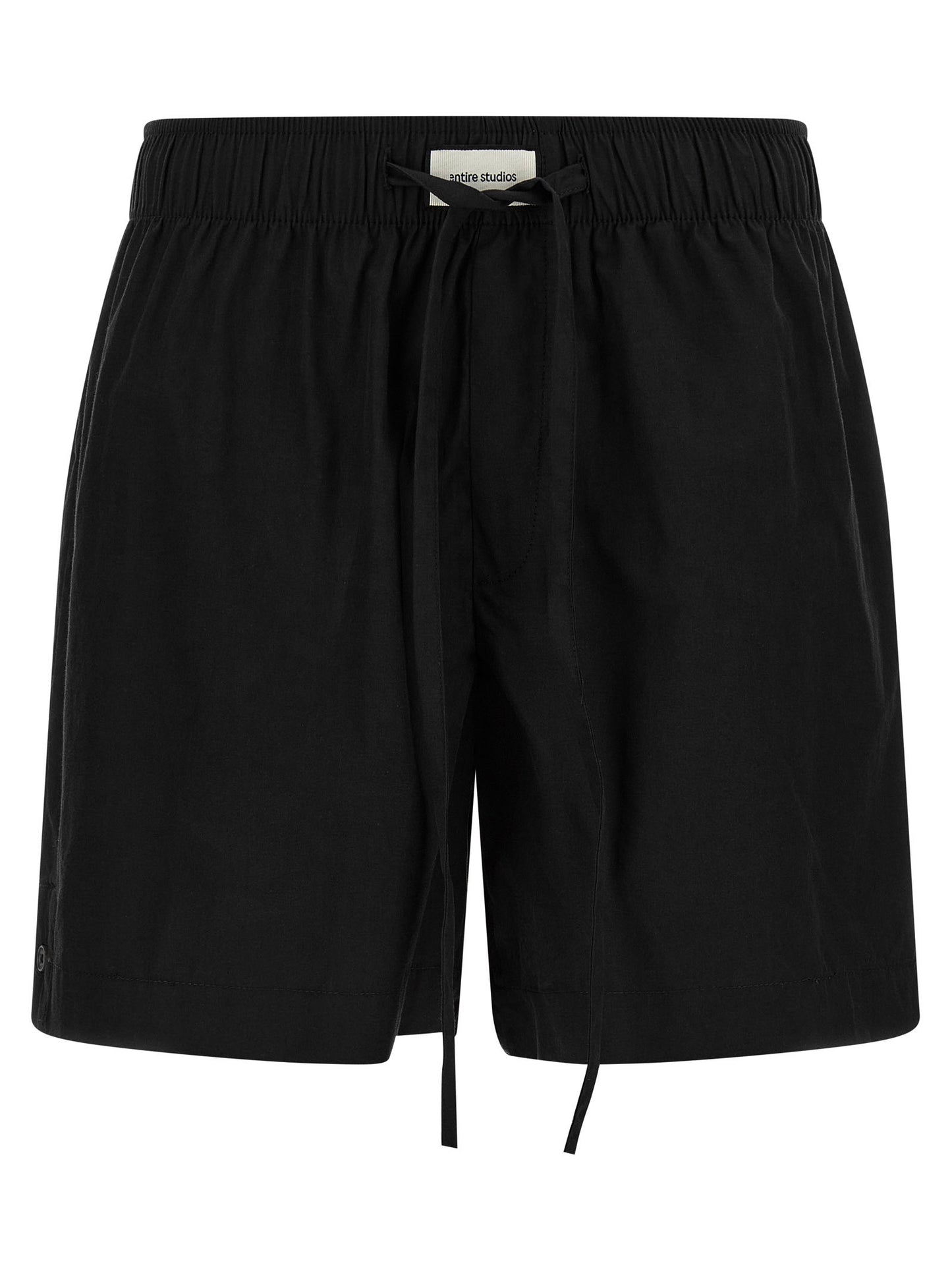 Entire Studios Women's Cotton Bermuda Shorts - Black