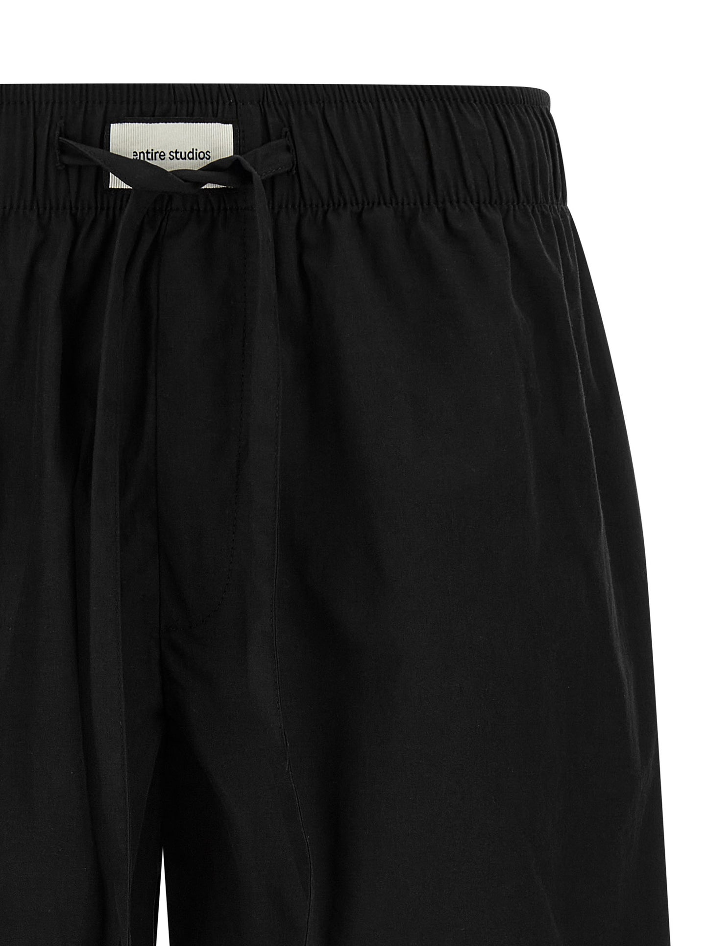 Entire Studios Women's Cotton Bermuda Shorts - Black