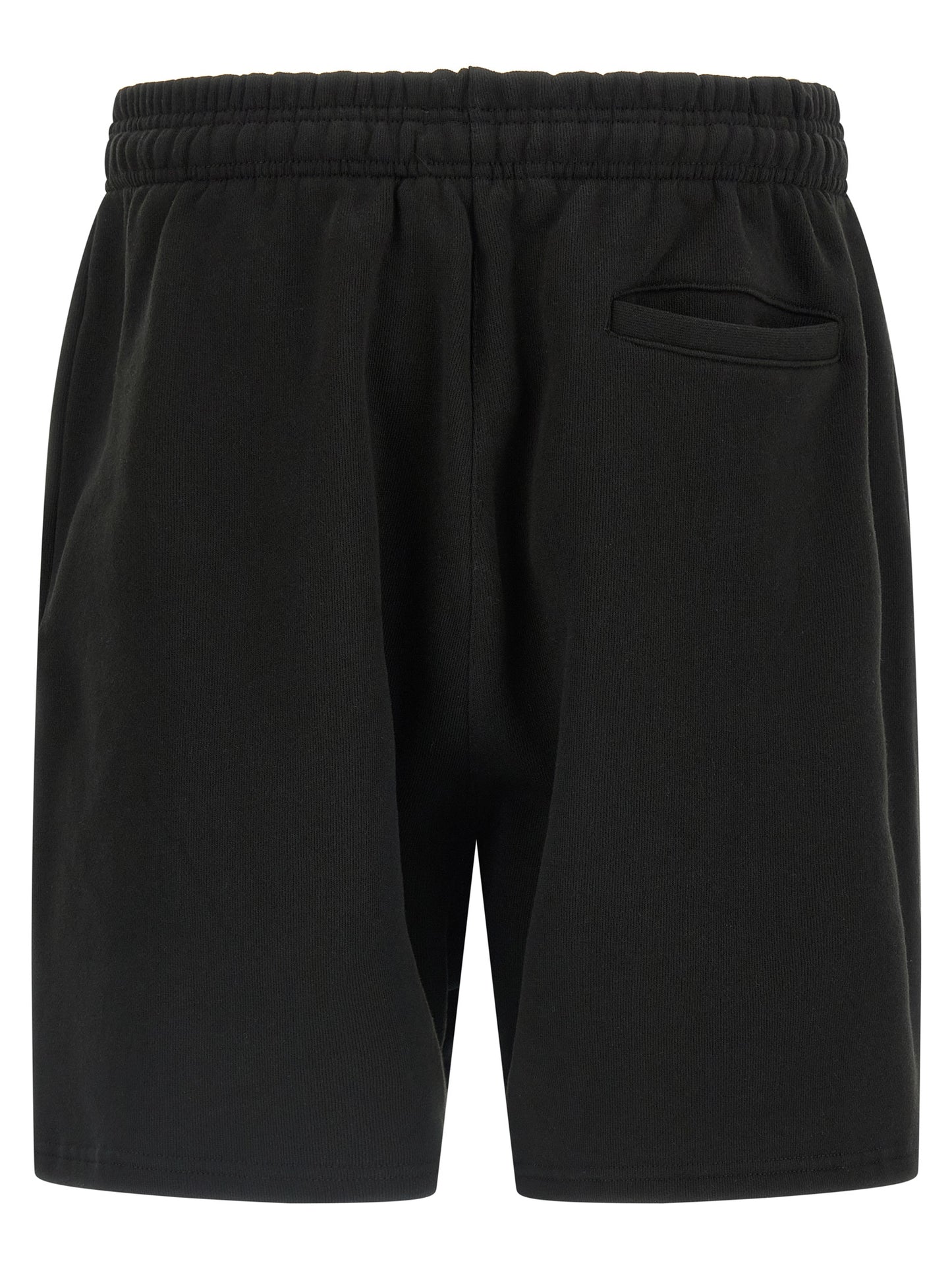 Bermuda Shorts by Entire Studios for men in cotton black features a sartorial silhouette, showcasing a sartorial wide and short with a sophisticated for a sartorial look.