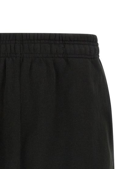 Bermuda Shorts by Entire Studios for men in cotton black presents a contemporary silhouette, showcasing a contemporary wide with a refined short and elegant .
