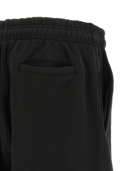 Bermuda Shorts by Entire Studios for men in cotton black features an nuanced silhouette, showcasing a nuanced wide with a short cut and for a sophisticated, premium finish.