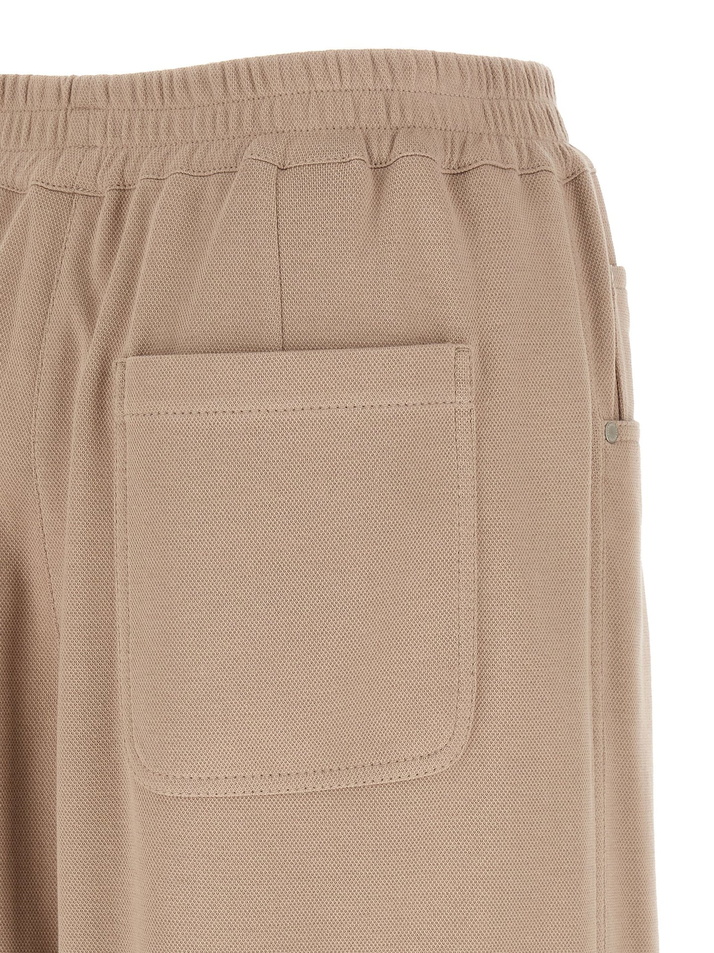 Brunello Cucinelli Women's Polyamide Cotton Satin Bermuda Shorts - Brown