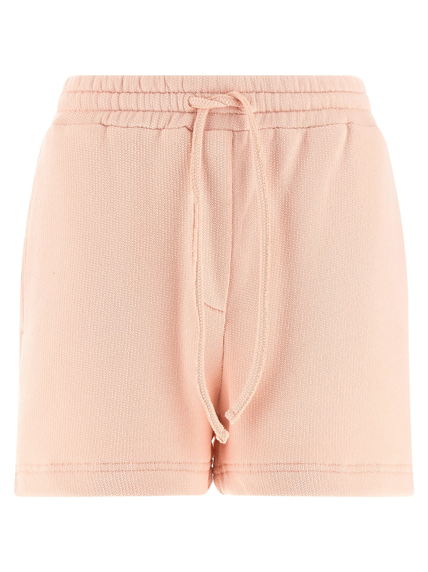 Bermuda Shorts by Dolce & Gabbana for women in cotton terry cloth multicolor & pink showcases a on trend silhouette, featuring a tailored with a classic short and sophisticated for a on trend finish.
