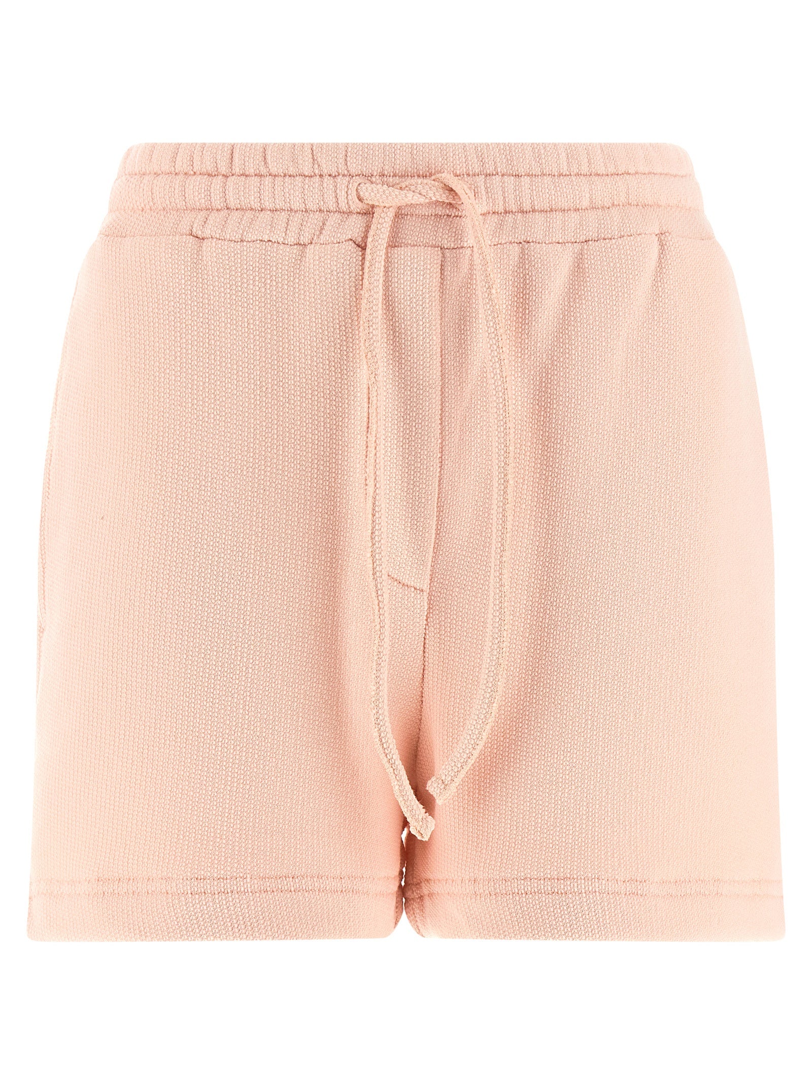 Bermuda Shorts by Dolce & Gabbana for women in cotton terry cloth multicolor & pink showcases a on trend silhouette, featuring a tailored with a classic short and sophisticated for a on trend finish.